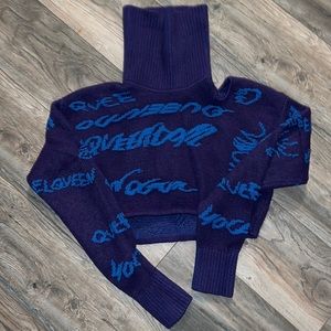 Studio Collection H&M Conscious Collection Short turtleneck sweater